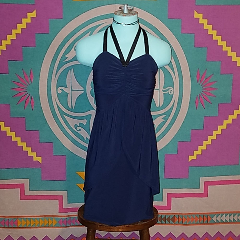 Blue dress